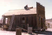 Hornsilver Townsite & Telephone Co built 1907-Restoration started 1985.jpg (36624 bytes)